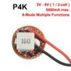P4K-6 Mode Laser/LED Buck Driver 5-5000mA - 20mm Round