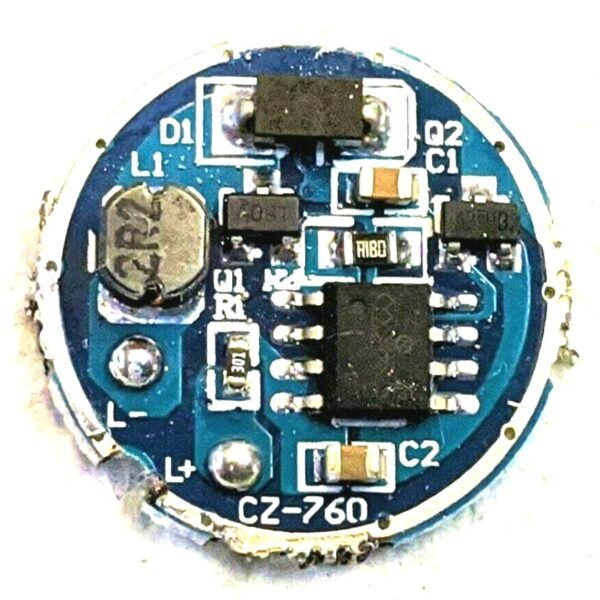 5-Function Laser/LED Buck Driver 250-2000mA - 20mm Round